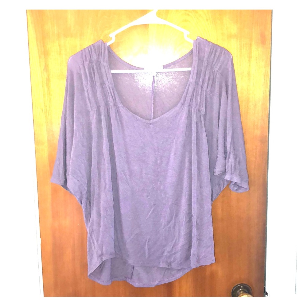 Purple shirt